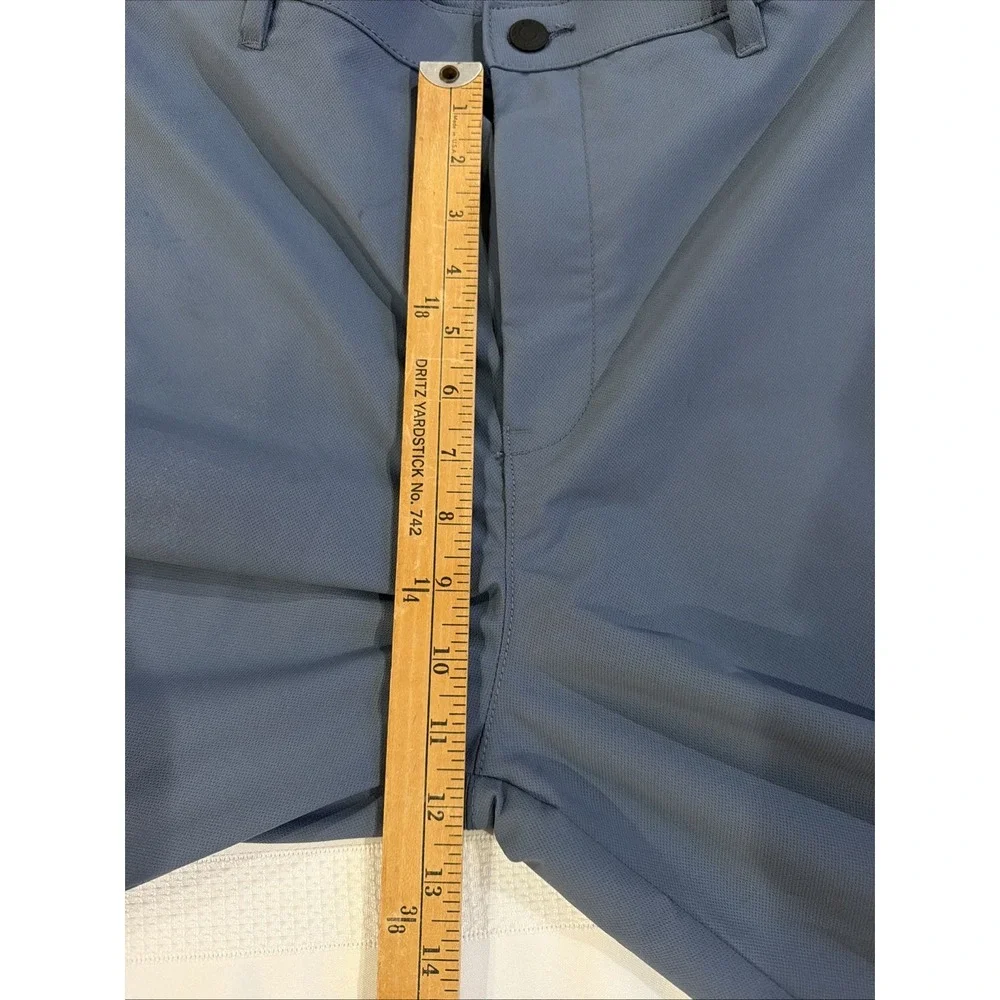 Banana Republic Pants Men's 40x30 Performance Golf Aiden Fit Blue Grey
